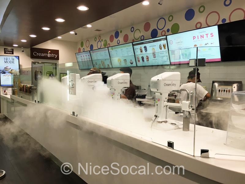 現地情報 Creamistry 液体窒素でアイスを作るカリフォルニアの店 Nicesocal