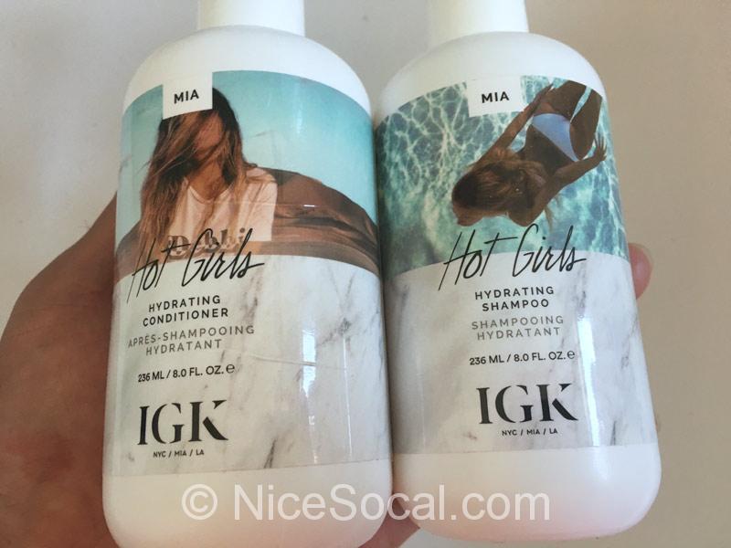 IGK Hot Girls shampoo & conditioner
