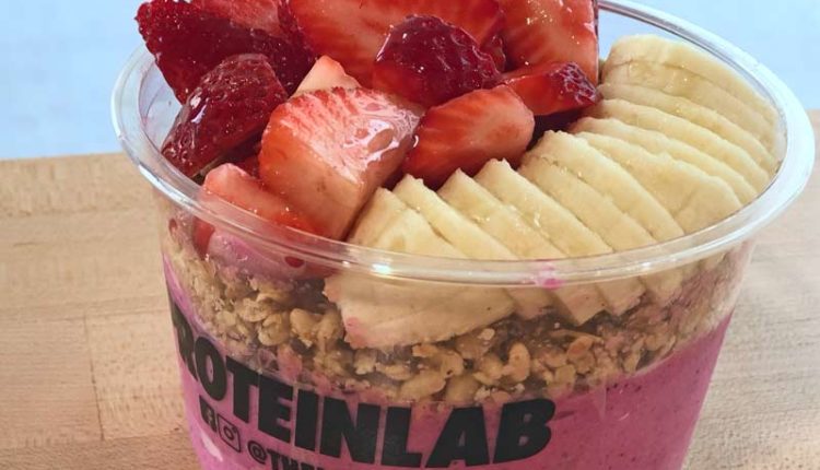 pitaya bowl protein lab