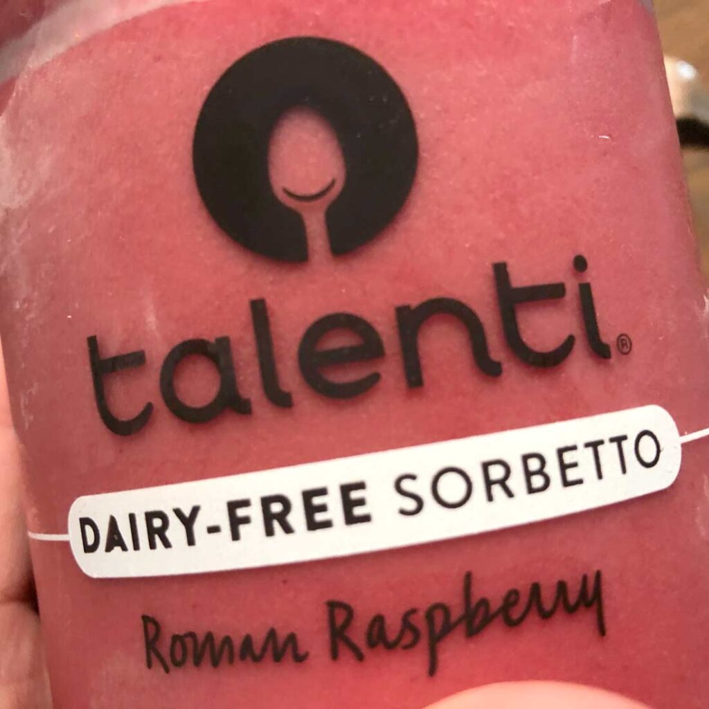 talenti sorbetto