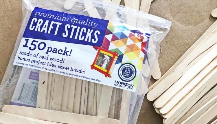 craft sticks