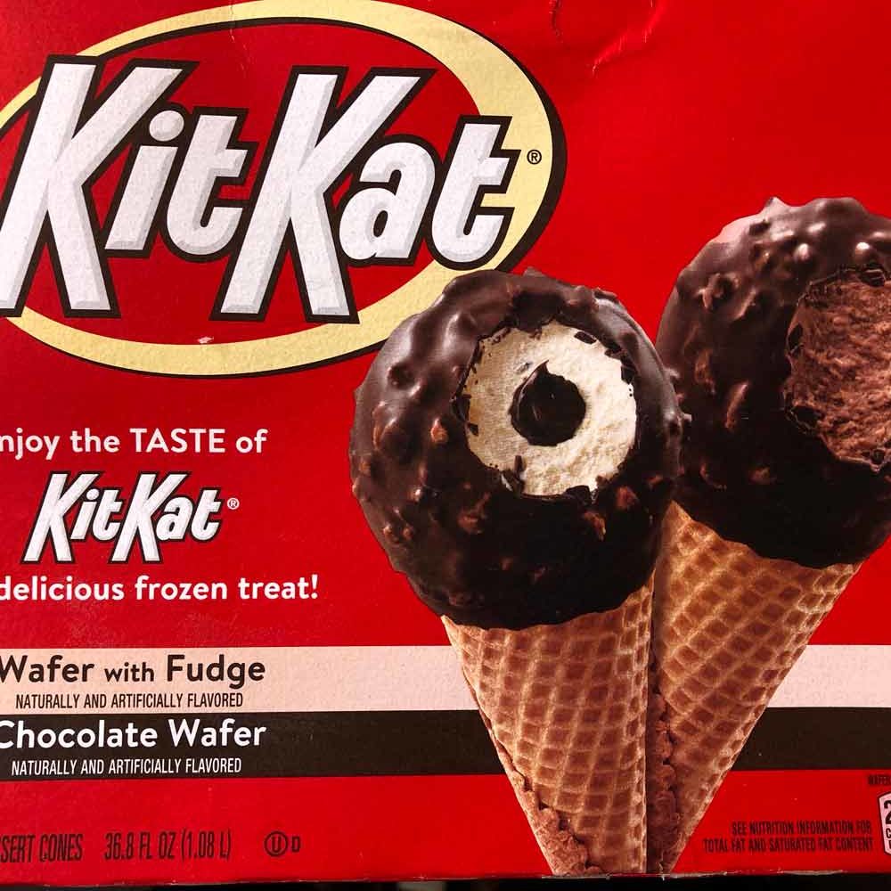 Kitkat Ice Cream 家で食べたアイス Nicesocal