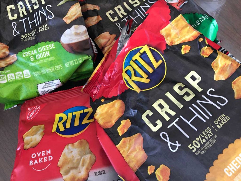Ritz Crisp ＆Thins いろんな味