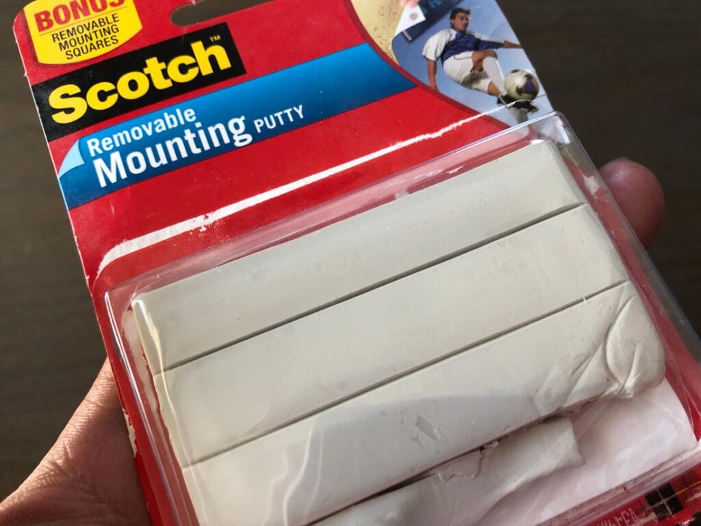 mounting putty