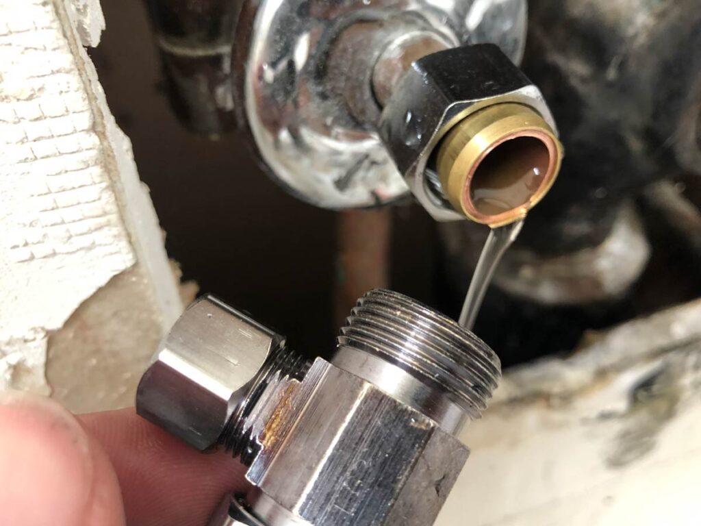 new shut off valve