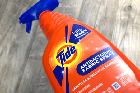 tide antibacterial fabric spray